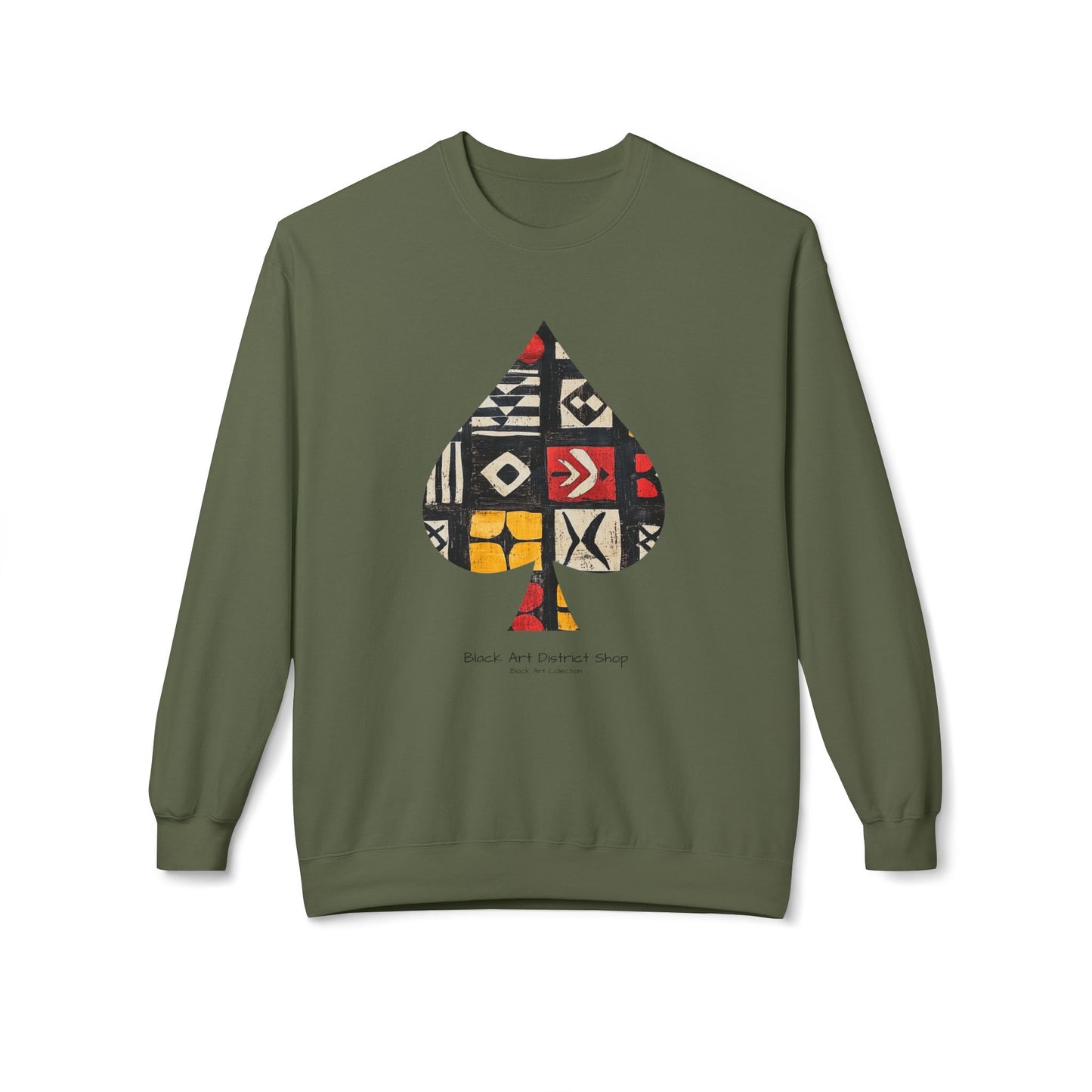 Kaleidoscope - Unisex Midweight Softstyle Fleece Crewneck Sweatshirt